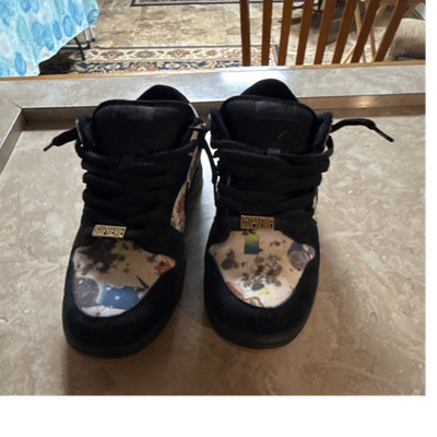 Nike SB Dunk Low x Supreme Rammellzee Black/Multi-Color Sneakers FD8778-001