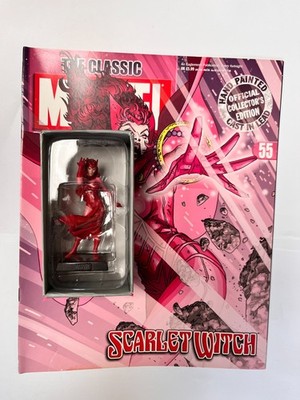THE CLASSIC MARVEL FIGURE COLLECTION ISSUE 55 SCARLET WITCH EAGLEMOSS FIGUR