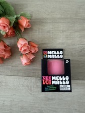 New Nee Doh Mello Mallo Squishy Color Changing Marshmallow Pink