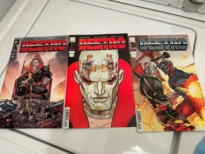 DESTRO (2024) #1 2 3 NM SERIES SET IMAGE COMICS Gi Joe Energon Universe