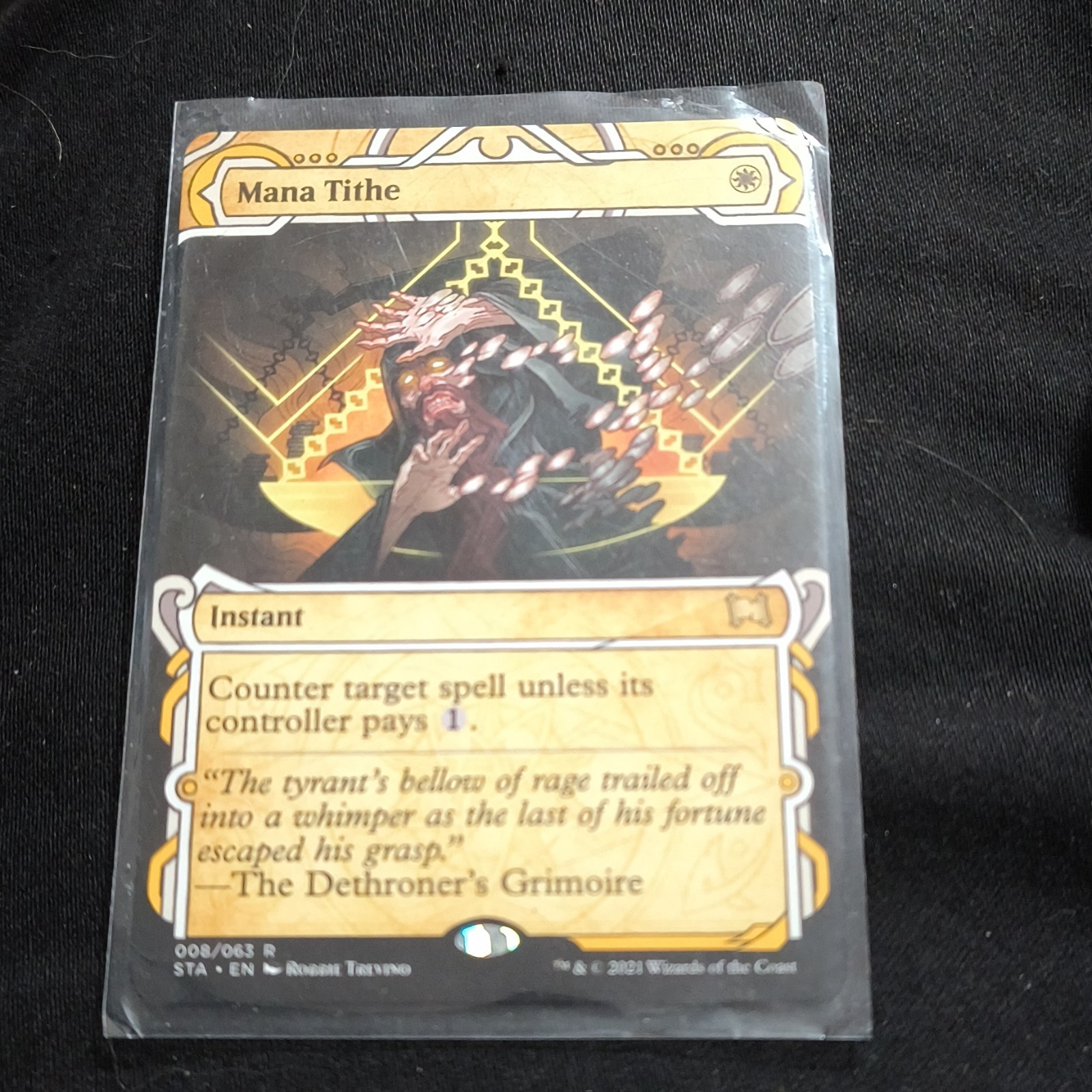 Mana Tithe 008/063 Strixhaven Mystical Archives Rare Foil 2021
