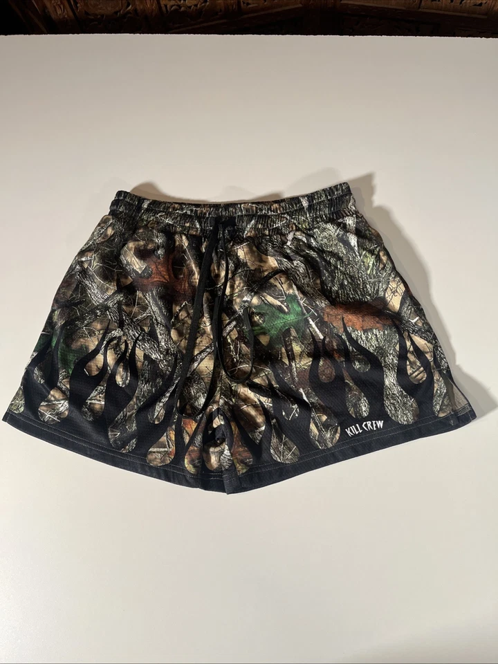 Mens Medium Kill Crew Muay Thai Shorts Camo - Image 2 of 4