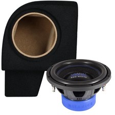 Hifonics ZEUS ZXS10D2 25cm Subwoofer + Auto Bass Gehäuse für Audi A4 B6/B7 Avant