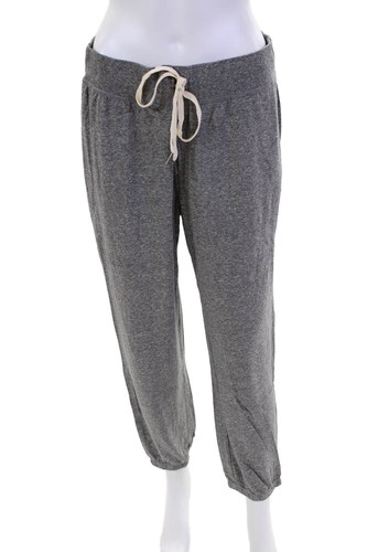 Philanthropy Womens High Rise Drawstring Knit Jogger Pants Gray Cotton ...