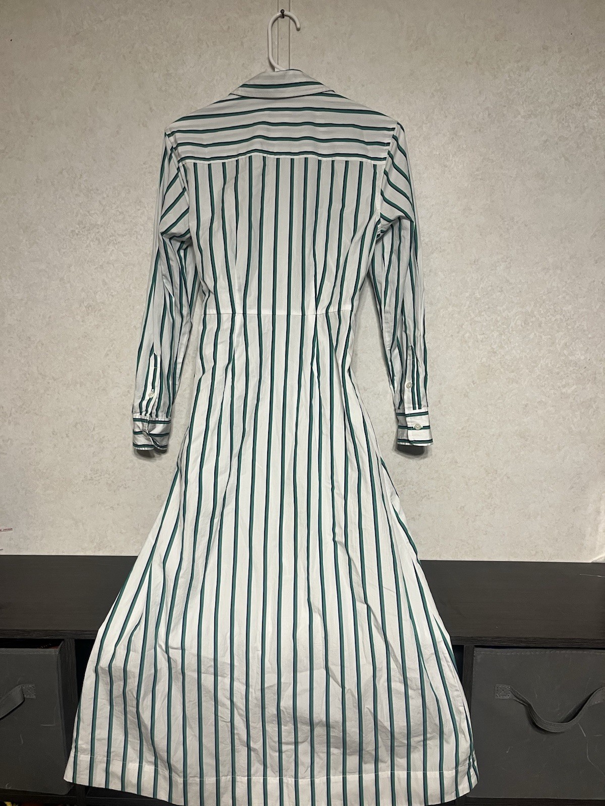 Universal Thread Cotton Striped Buttoned Shirt Mi… - image 2