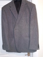Men's sports jacket,  grey, M&S Italian pure wool 46" medium length,  Immaculate