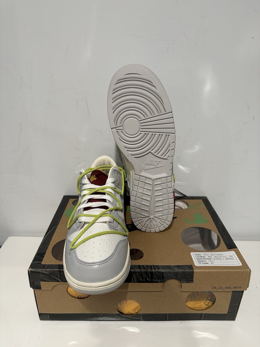 靴 OFF-WHITE x Nike Dunk The 50 NO.27 27cm Nike Off-White x Dunk Low Lot 27 of 50 for Sale