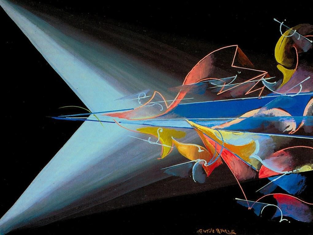 Science against Obscurantism Giacomo Balla 1920 Italian Futurist
