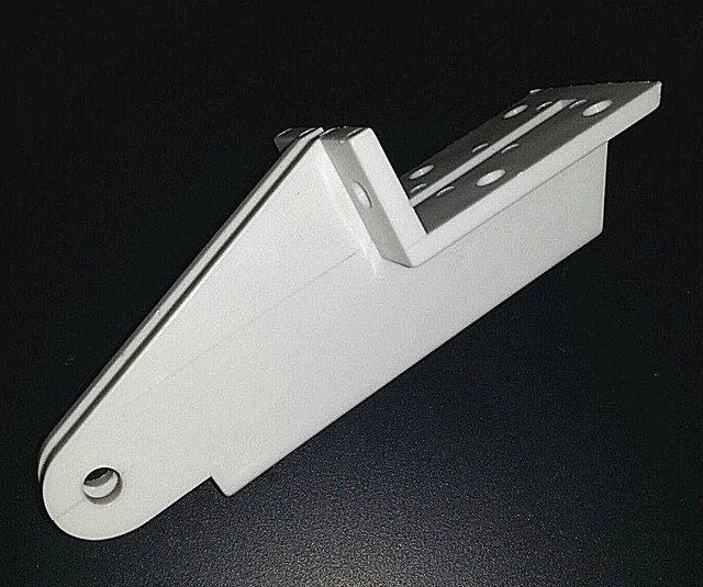 3 Pack Vinyl Screen / Storm door closer bracket White eBay