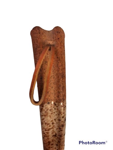 Vintage Speckled Pottery Wall Ladle Farm Decor farmhouse cottage kitchen - Picture 5 of 6