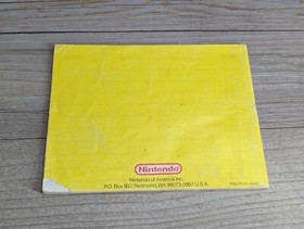 Super Mario Bros. 3 (Nintendo NES 1990 NES-UM-USA-1) Cartridge & Manual