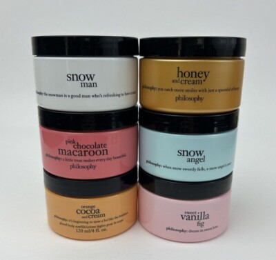 Philosophy Glazed Body Souffle Body Cream 4 OZ. Sealed You Choose Scent