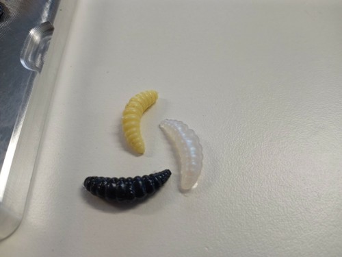 Aluminum Soft Plastic Bait Mold, Wax Worm Grub - 48 Cavity - - Picture 2 of 4