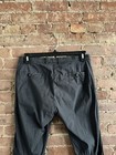 Vintage Lanvin Men’s Poplin Pants, Sz 46 IT, US 32 Charcoal Cotton — photo 5