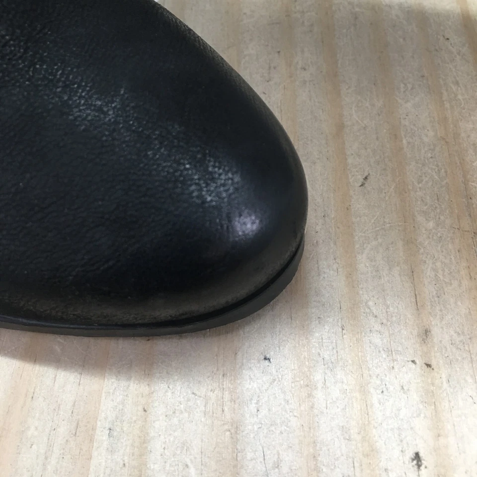 Botas Audrey Brooke para mujer 7,5 M Cindy Chelsea negras cuña punta almendra cómodas Foto 3 de 4