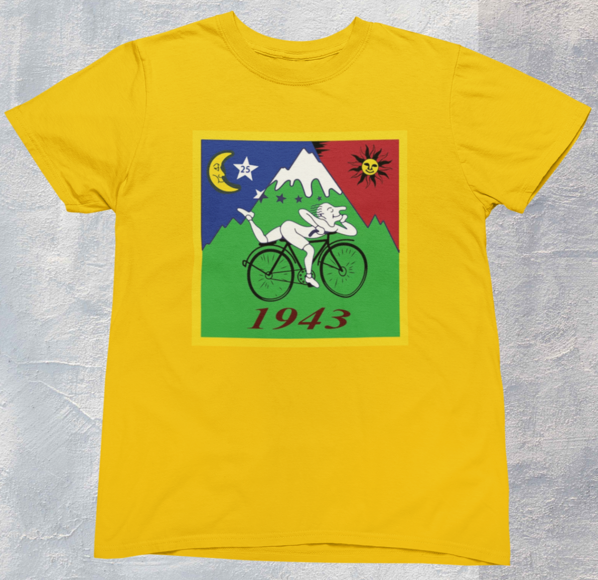 Bicycle Day LSD T shirt - Albert Hofmann - %100 Premium Cotton | eBay