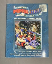 Popful Mail Official Strategy Guide - Sega CD Full Walkthrough And Maps, RARE!