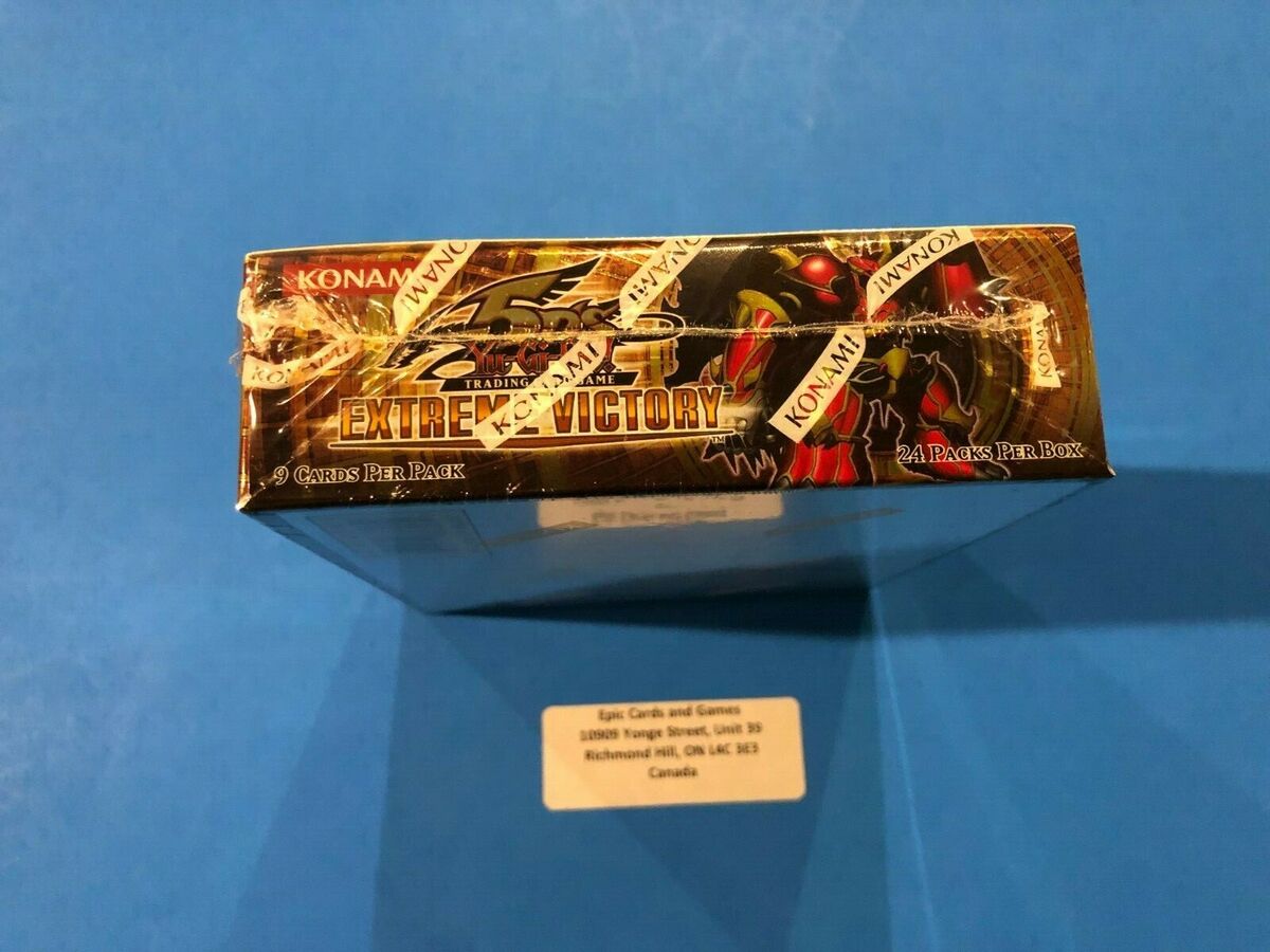 EXTREME VICTORY ) - 1st Edition - Booster Box - Sealed New - Yu-Gi