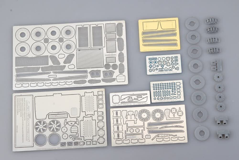 HOBBY DESIGN 1/24 La Ferrari detail up set for Tamiya from Japan