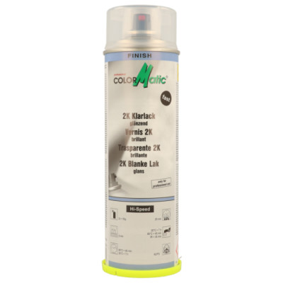 ColorMatic 2K Hi-Speed Klarlack Spraydose hochglänzend 500 ml MOTIP 190469