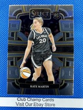 2024 #22 Kate Martin Panini WNBA Select Concourse Base RC Aces