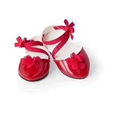 AMERICAN GIRL JANIE AND JACK ROSE BOW FLATS NEW IN BOX SEALED FREE SHIPPING