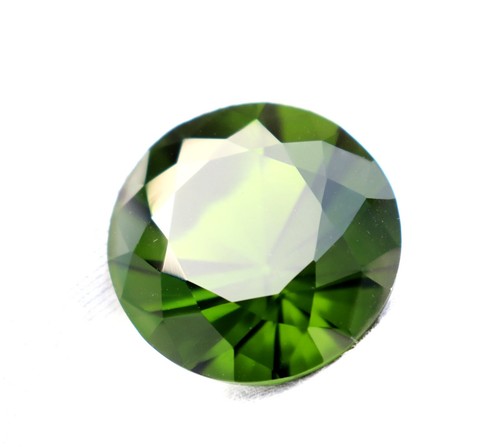 Natural Topaz Green Color 118 Carats Round Cut Faceted Loose Certified Gemstone - Picture 8 of 12