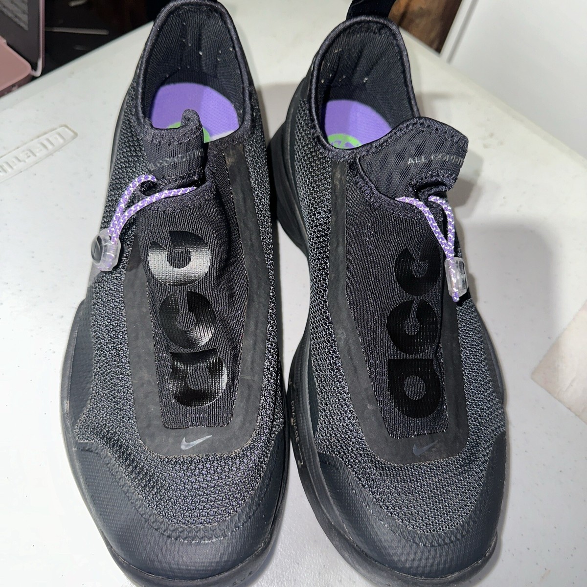 Nike ACG Zoom Air AO Black/atomic Violet Men's Size 8.5 | eBay