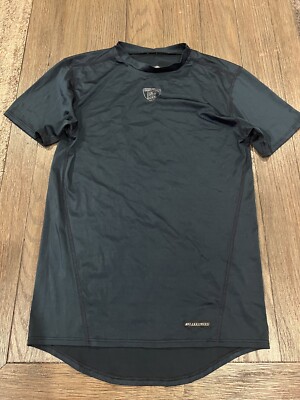 Mens Vintage NFL Football Blue Shiny Spandex Lycra Tight Compression ...