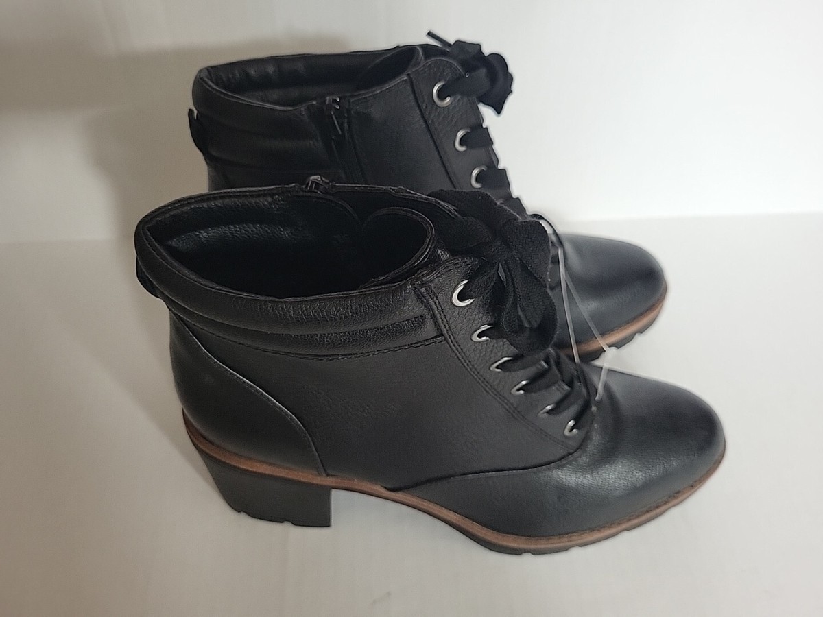 Black Soul Naturalizer Quick Lace Up Boot SOUL Naturalizer Adrian