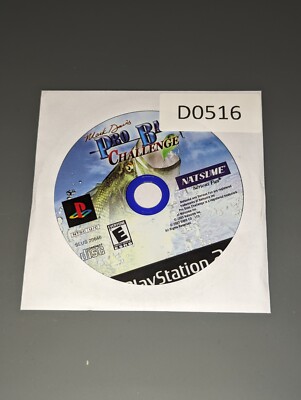 Mark Davis Pro Bass Challenge (Sony PlayStation 2, 2003) **DISC ONLY**