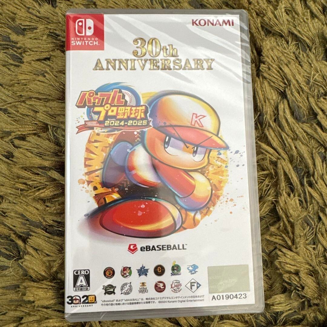 パワプロ2024-2025 30th ANNIVERSARY Switch Nintendo Switch Powerful Pro Yakyu eBaseball 2024-2025 30th