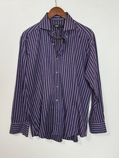  199 Bogosse KAZ-29 Striped Long Sleeve Shirt Size 4-Large