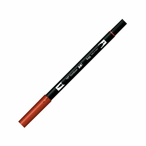 Tombow ABT 946 Doppia Punta: Pennello e Penna, Colore Beige (946 Gold (A7X)