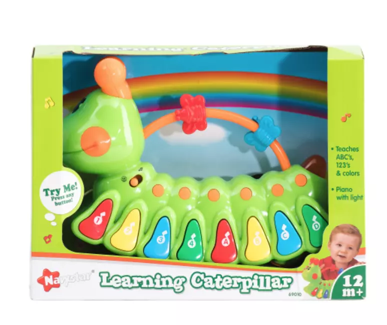 Caterpillar learning toy deals