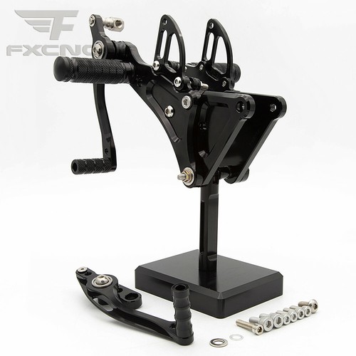 Front Footrest Rearsets Foot Pegs Mount Pedals For 2008 XB12X Ulysses Edition - Picture 1 of 12