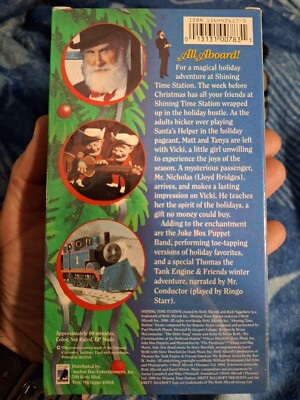 Tis A Gift - Shining Time Station Holiday Special VHS 1996 Rare