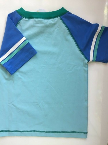 NWT Wild things clothing Co Blue green t shirt boys girl 6 La La Land baseball - Picture 4 of 4