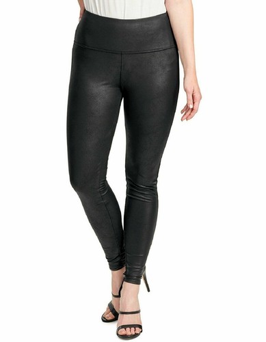 NWT SEVEN7 PULL-ON COATED SCULPTED FAUX 