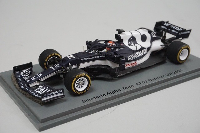ALPHA TAURI AT02 角田裕毅　SPARK 1/43 Spark S7699 1/43 ALPHATAURI AT02 NO.22 SCUDERIA TURKISH GP