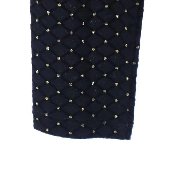 Michael Kors All over fantasia glitter manica lunga pezzo unico M Nero Donna