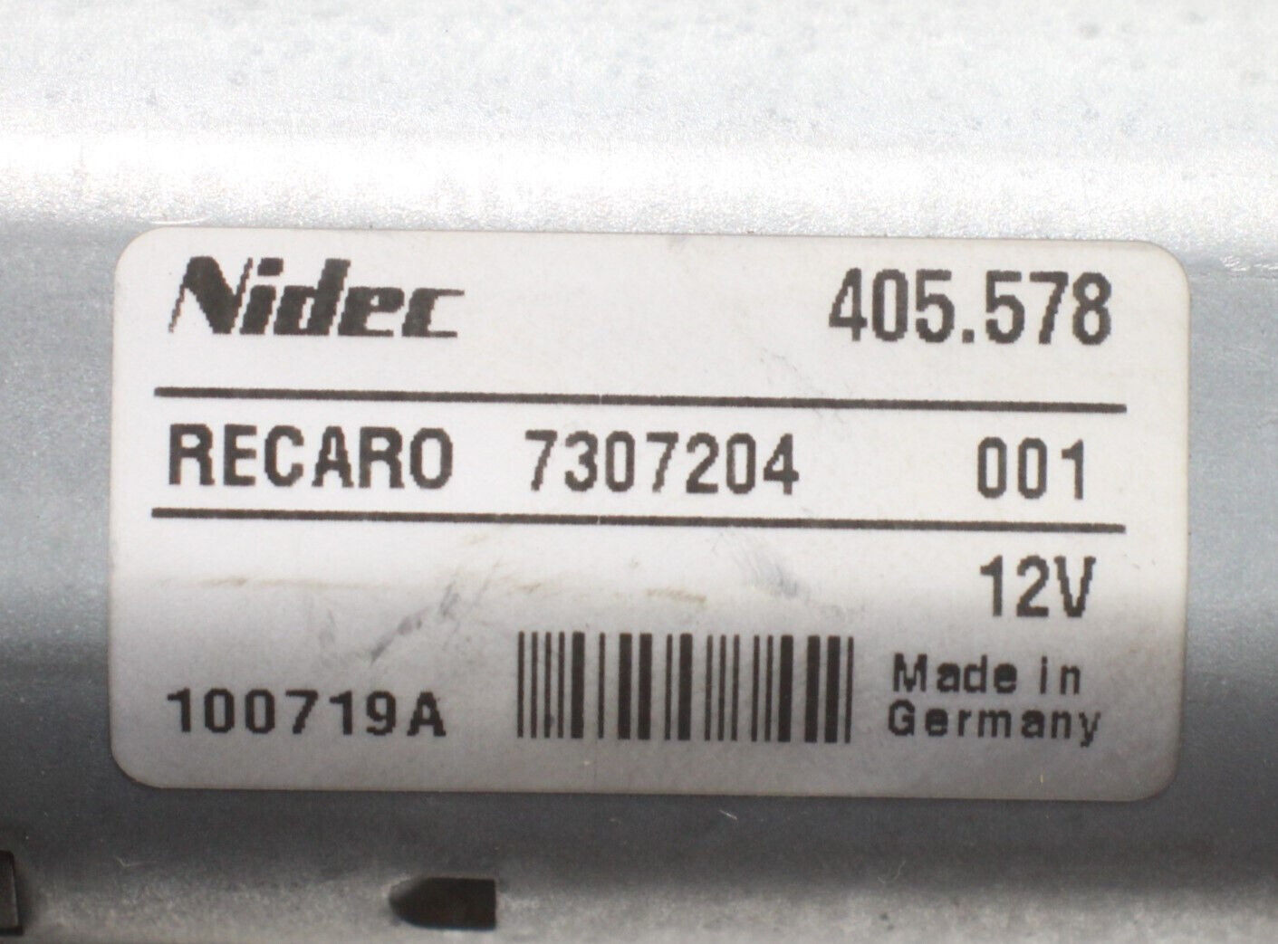 Aston Martin Rapide 2010-2019 Front Right Seat motor