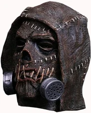  Arkham Scarecrow Latex Mask Knight Helmet Halloween Party Prop Costume