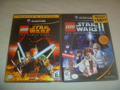 Lego Star Wars The Video Game + II Original Trilogy Nintendo Gamecube Game Set 23272329587 | eBay