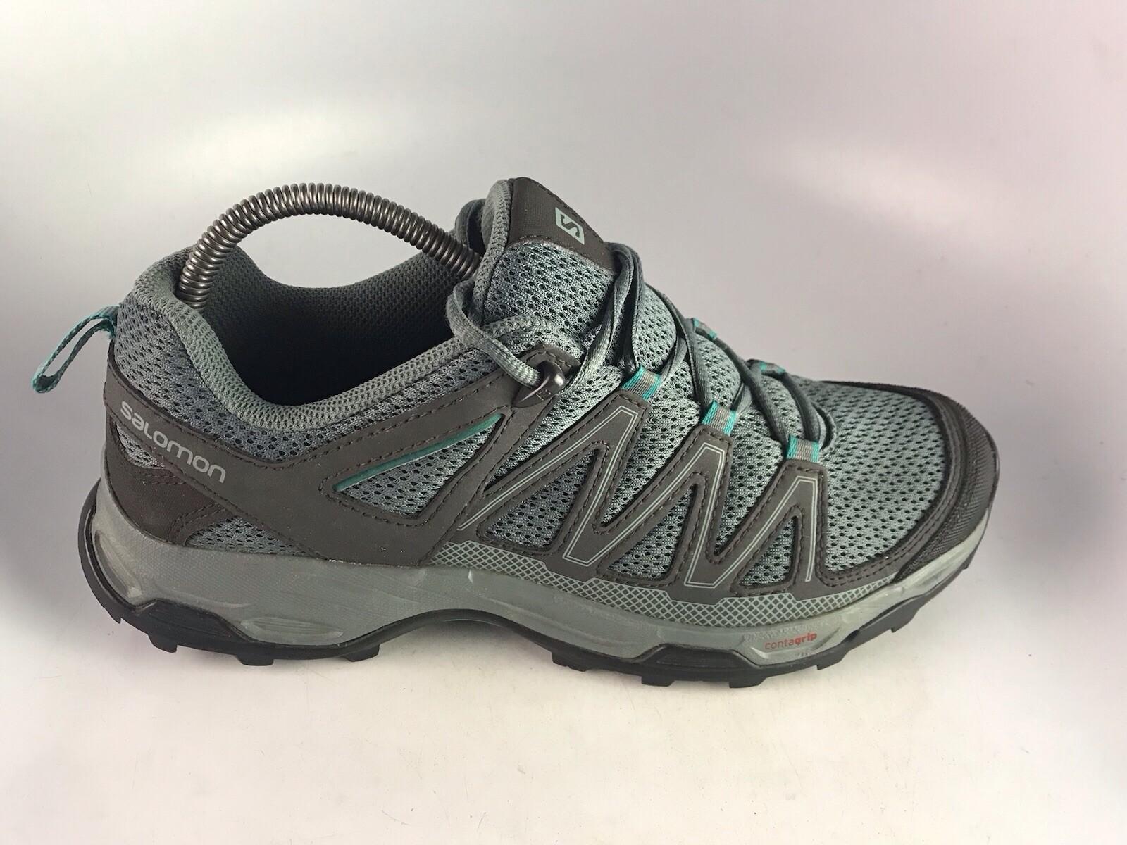 Scarpe da trail running Salomon Pathfinder grigio acqua da donna 405144 taglia 10