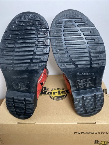 Dr Martens 1460 Pascal RARE Demented Are Go Day The Earth Spat Blood UK 4 EU 37 - 第 5/13 張圖片