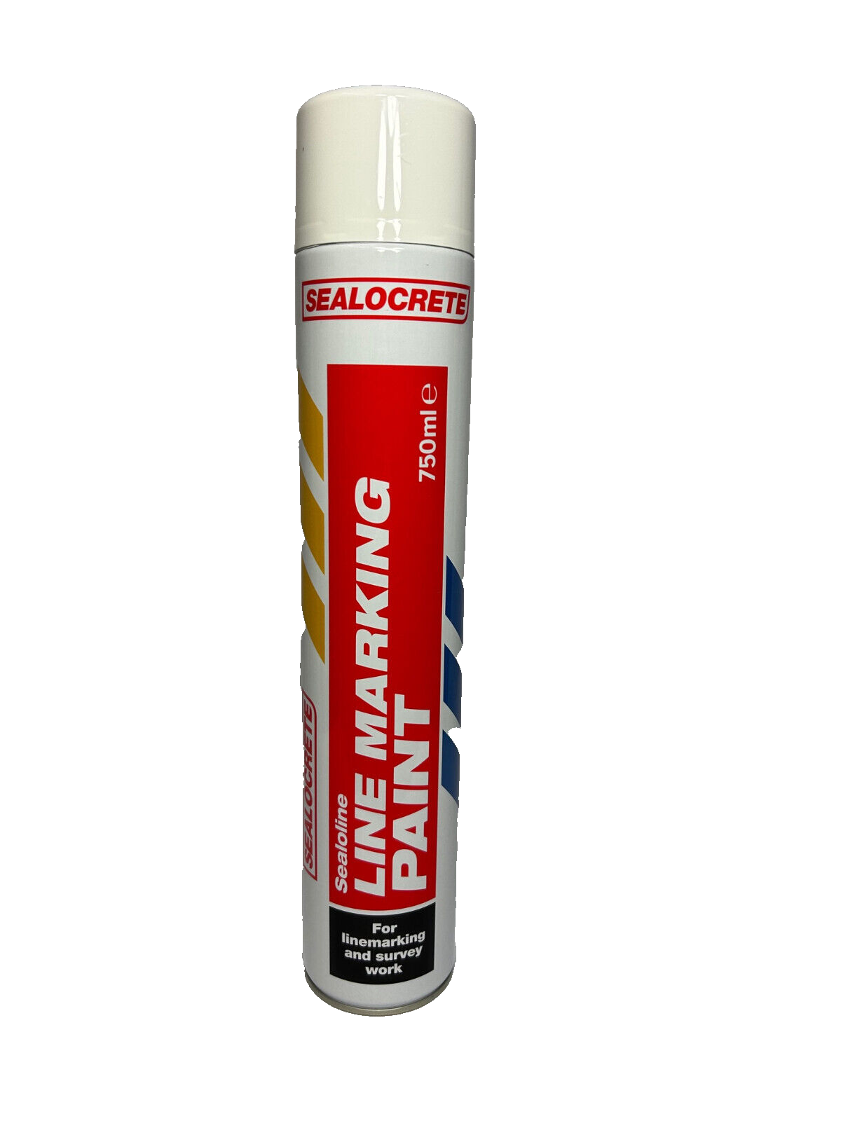 6 x Sealocrete white line marking Spray paint 750ml,fast drying eBay
