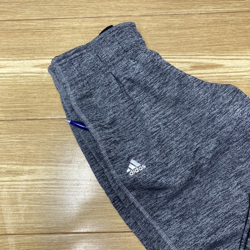Adidas Joggers Boys Size M University of Miami Youth Fleeced Sweatpants Gray - Picture 7 of 20