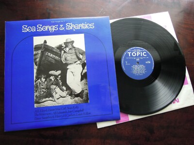SEA SONGS AND SHANTIES LP TOPIC SAMPLER  LP VARIOUS ARTISTS TOPIC - NR MINT !