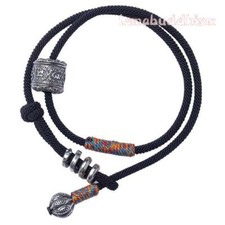 Tibetan Hand-woven HandRope Ethnic Style Six-character Mantra Lucky Bracelet